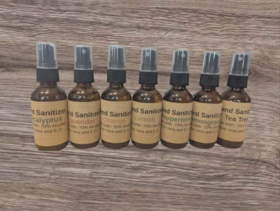 Essential Oil Hand Sanitizer
