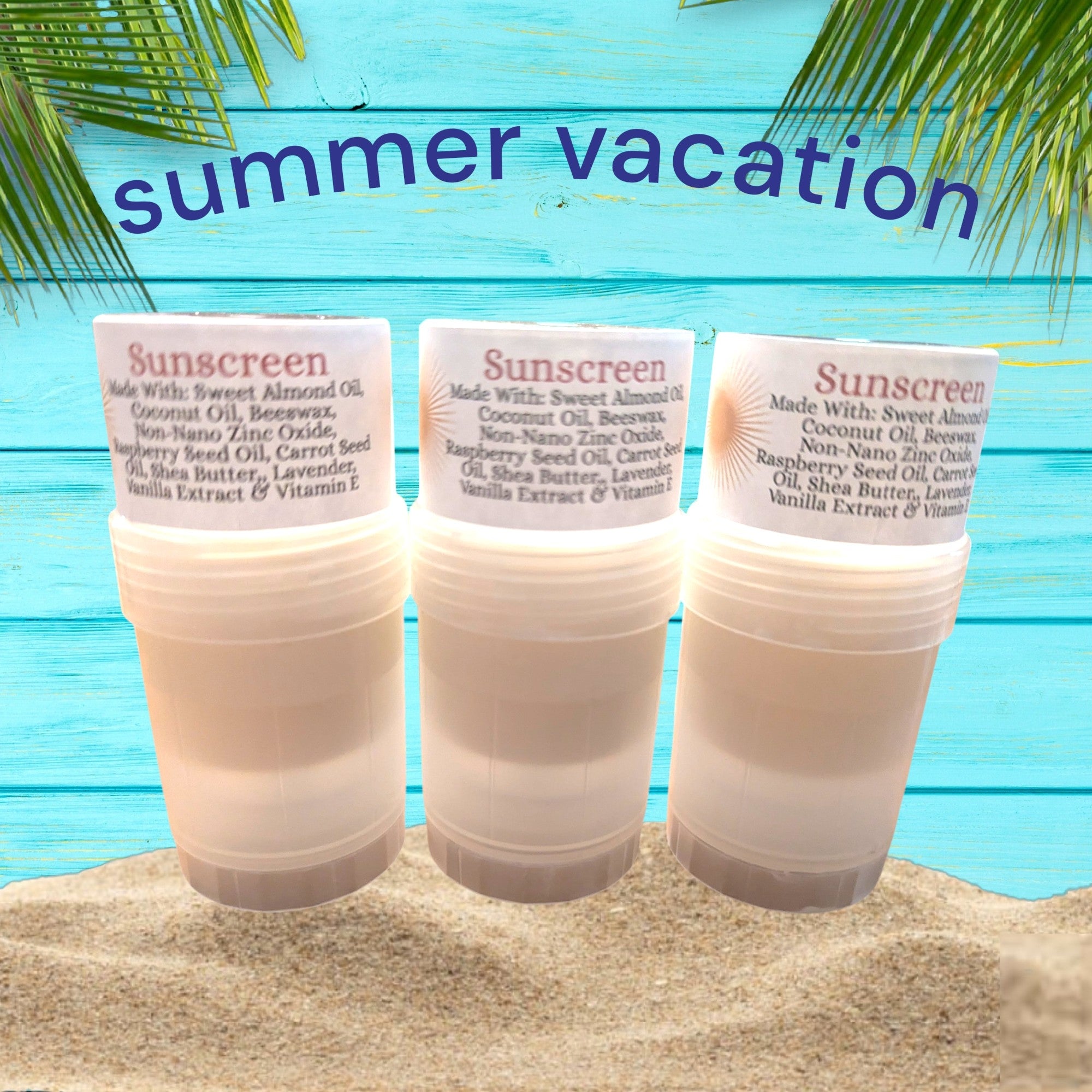 Summer Vacation Sunscreen Stick